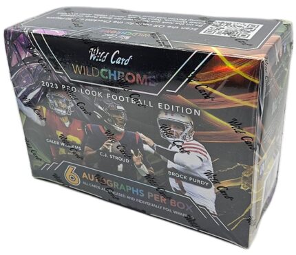Wild Card Football Edition Box, 1.0 unit - 6 Wild Card Autographed Sports-Related Trading Cards including 5 Different Card Designs & 8 Color Parallels